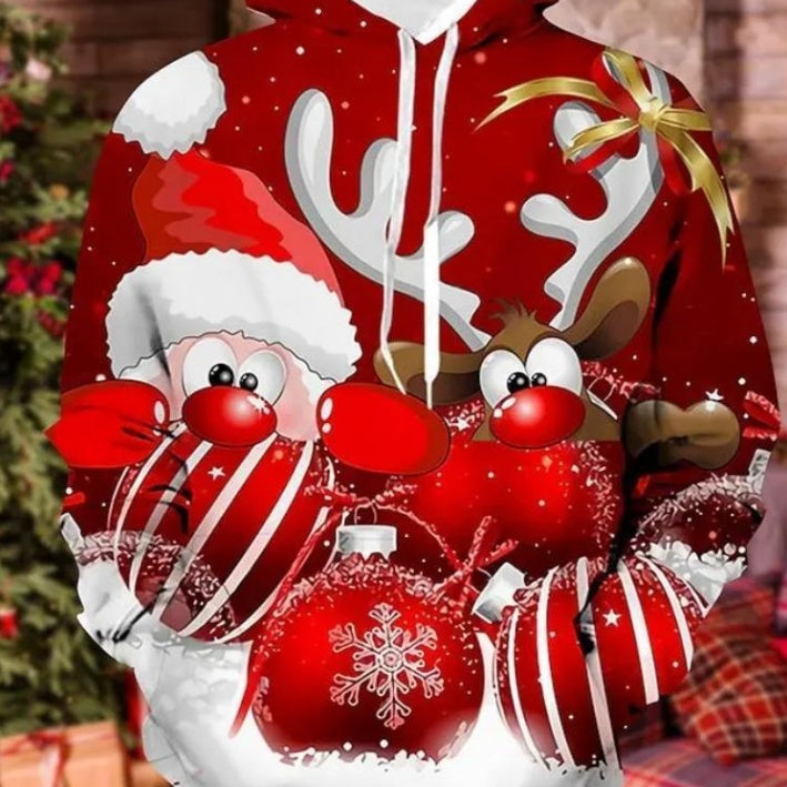 Christmas Mix 3D Printed Pullover Hoodie