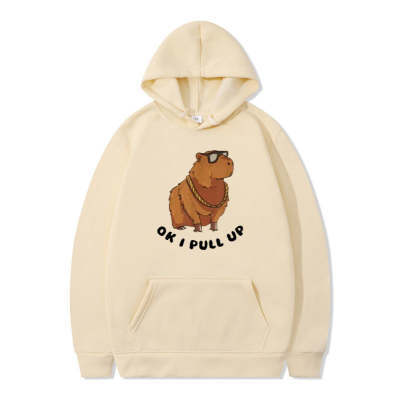 Ok I Pull up Capybara Hoodie