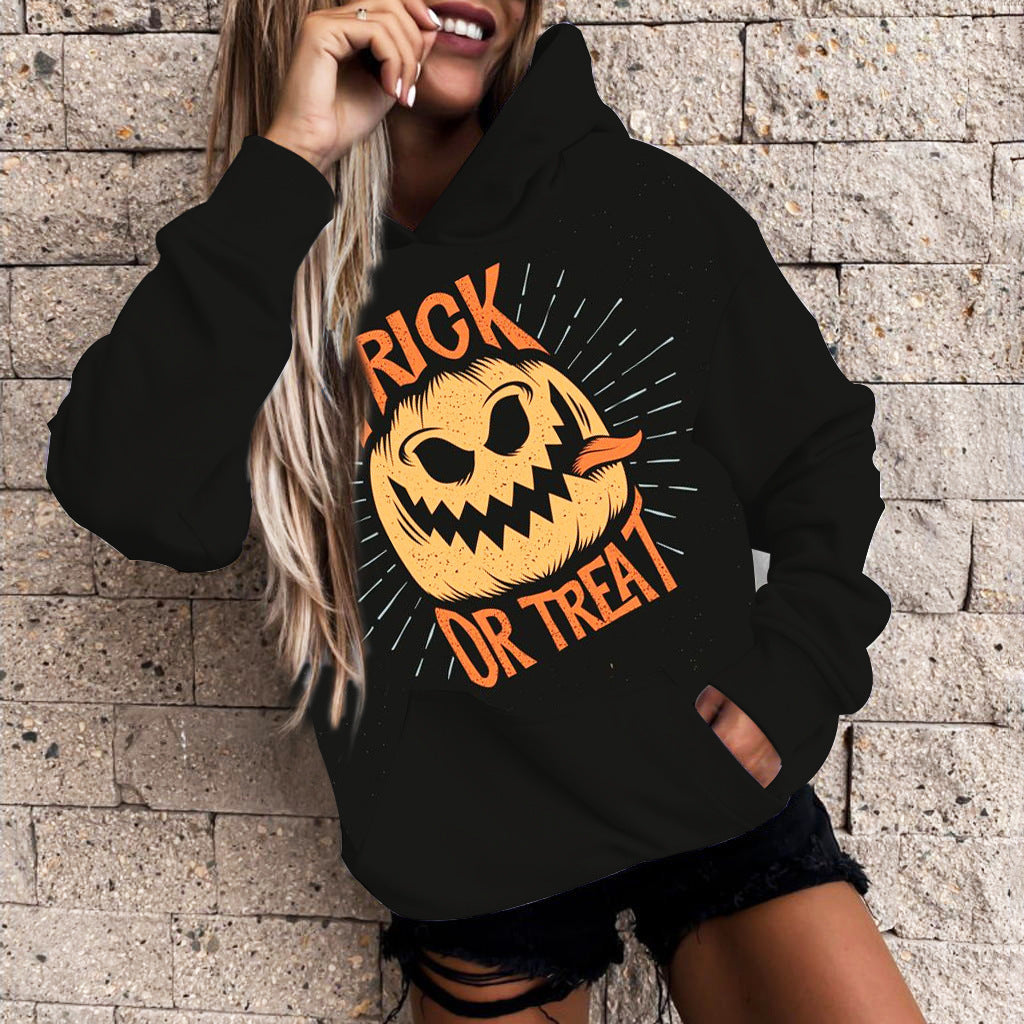 Halloween Pumpkin 3D Print Casual Hoodie