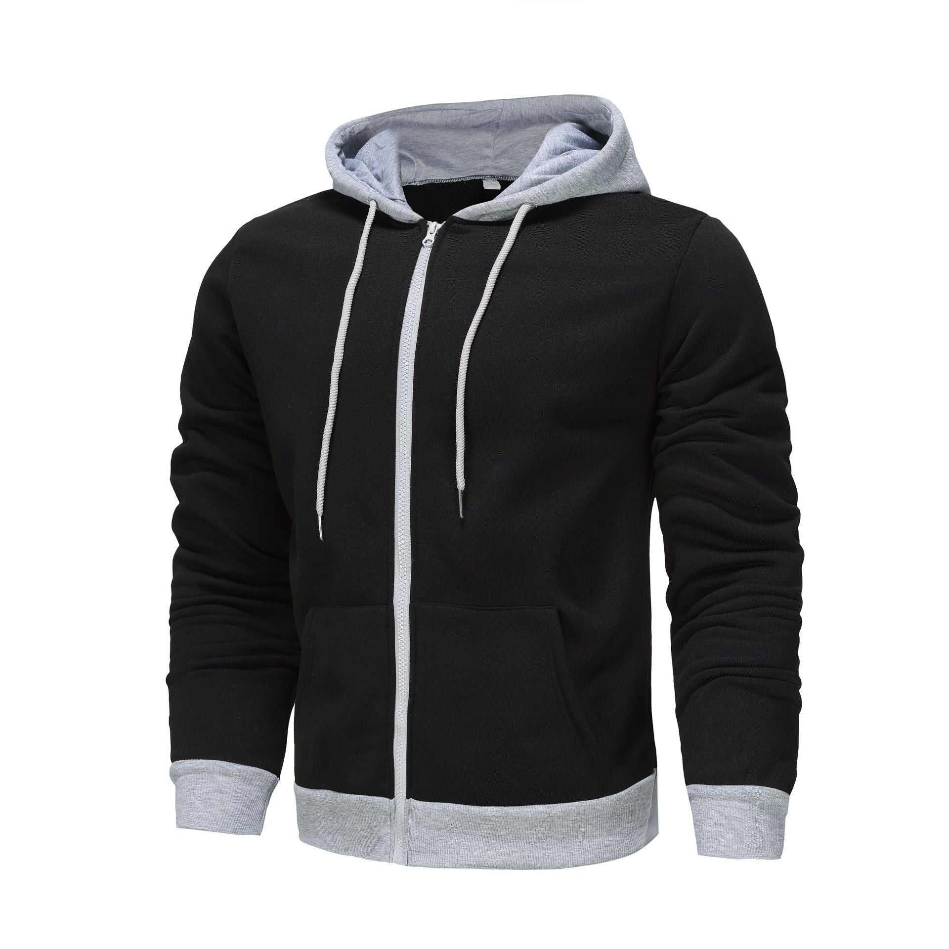 Sporty Outerwear Hoodie