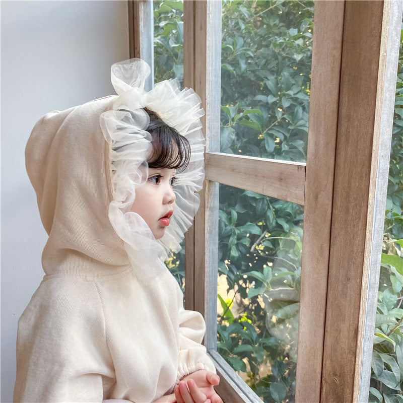 Chic Wind Mesh Hoodie