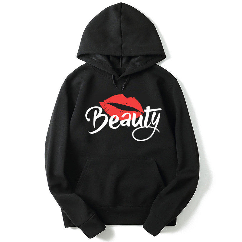 Beauty & Beast Printed Hoodie
