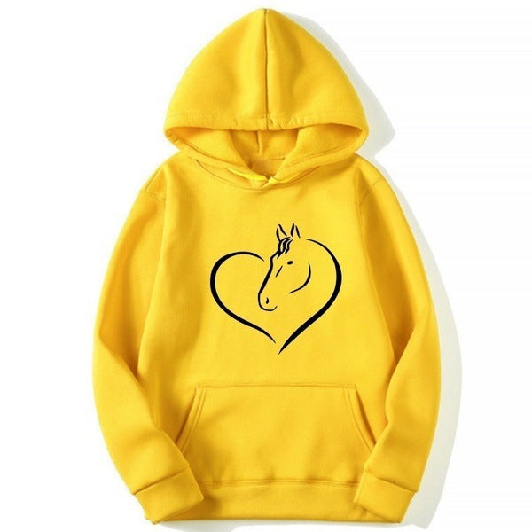 Horse Love versatile Hoodie