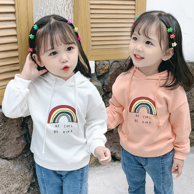 Children's Be Kind Rainbow Hoodie