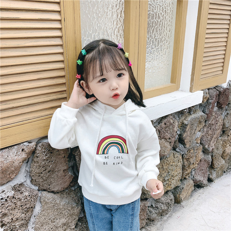 Children's Be Kind Rainbow Hoodie