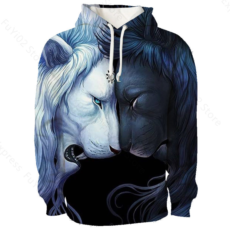 Animal Pattern Hoodies
