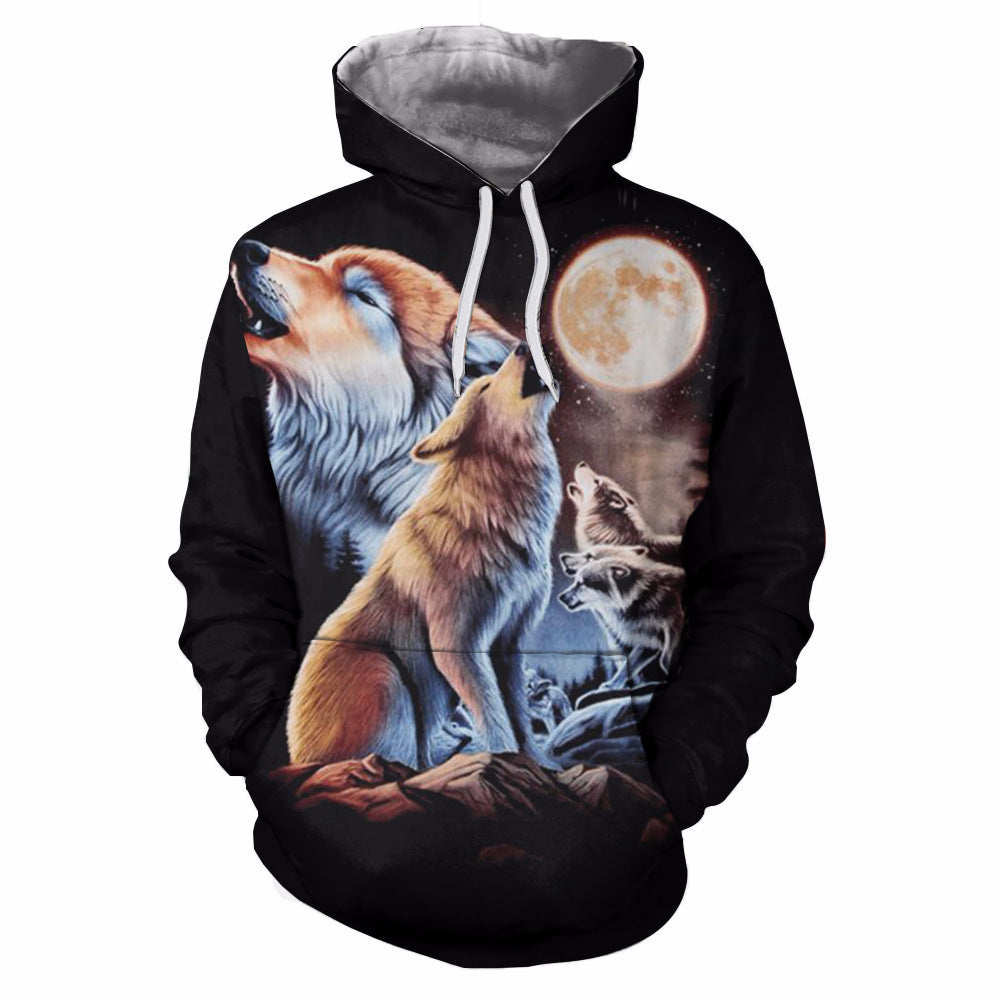 Wolf Totem Matching Hoodie