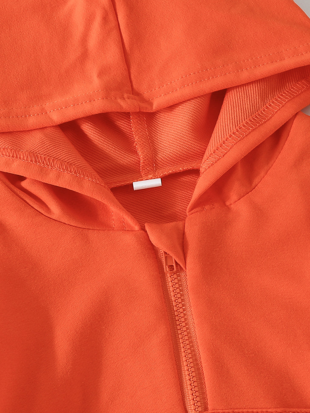 Candy-colored Half Zip Hoodie