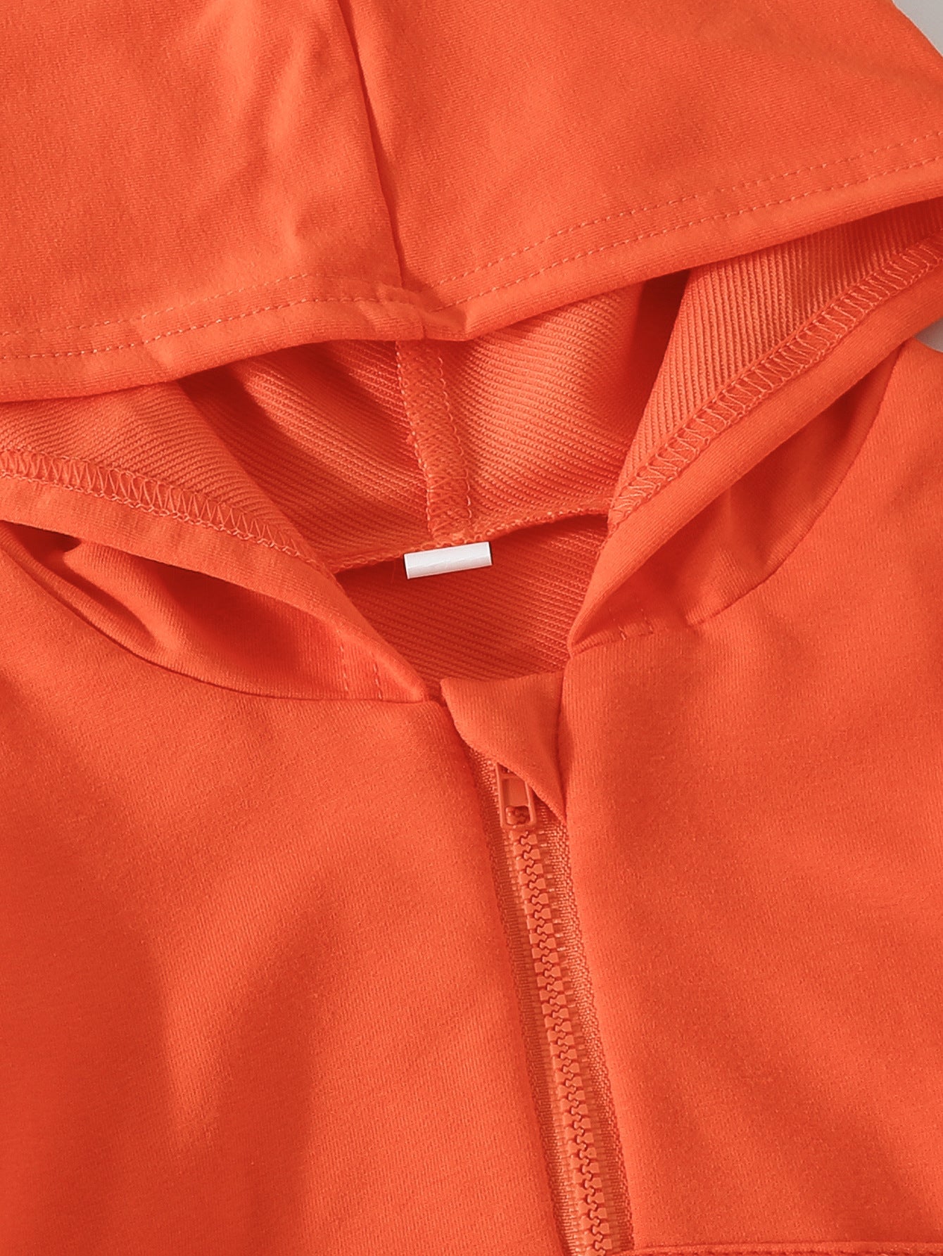 Candy-colored Half Zip Hoodie
