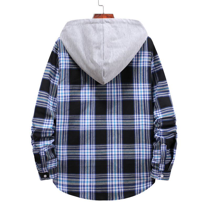 Classic Plaid Versatile Hoodie