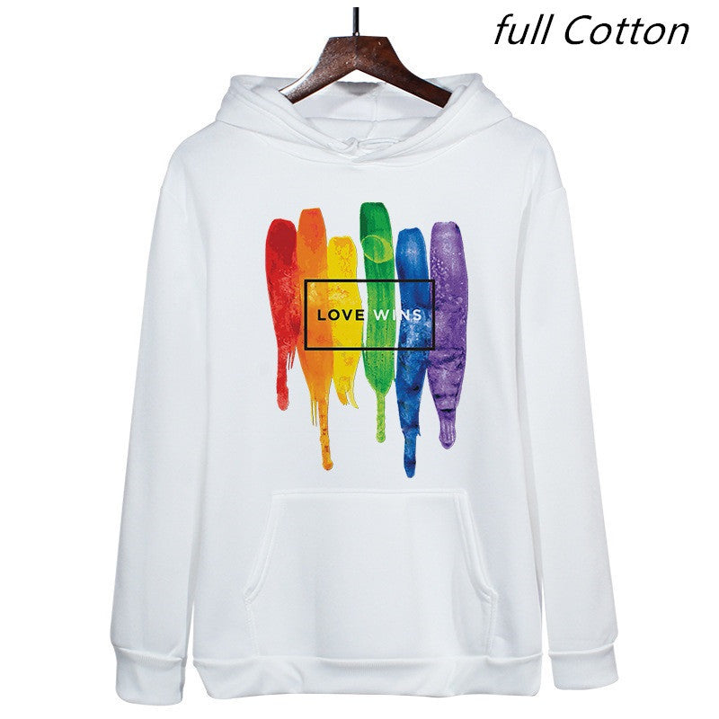 Pride Lgbt Cotton Fleece Hoodies