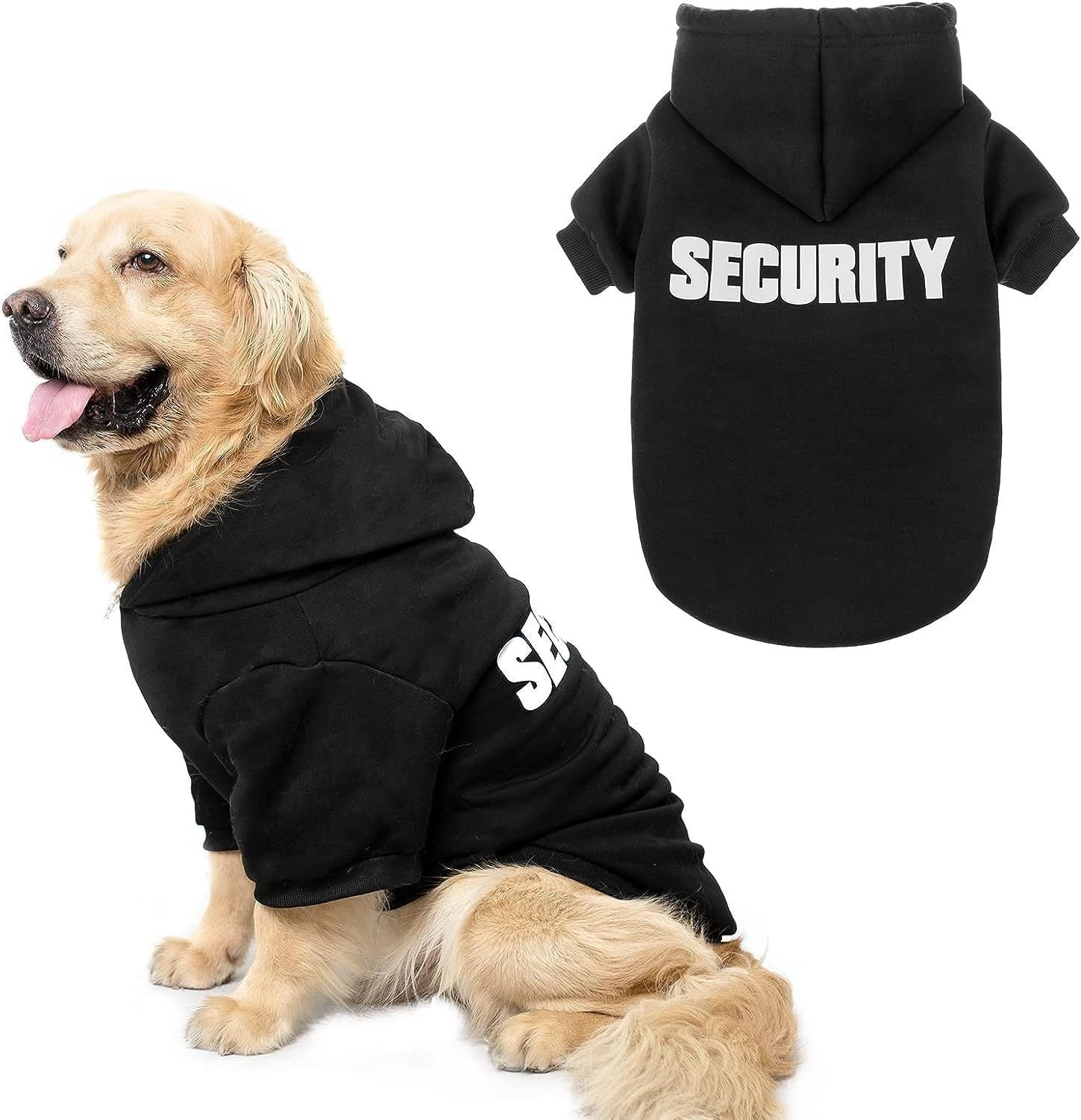 Fleece-lined Security Hoodie
