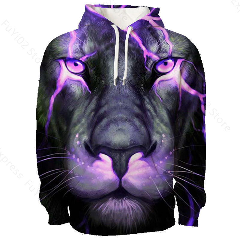 Animal Pattern Hoodies