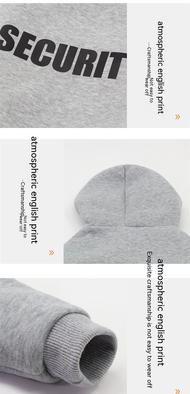 Fleece-lined Security Hoodie