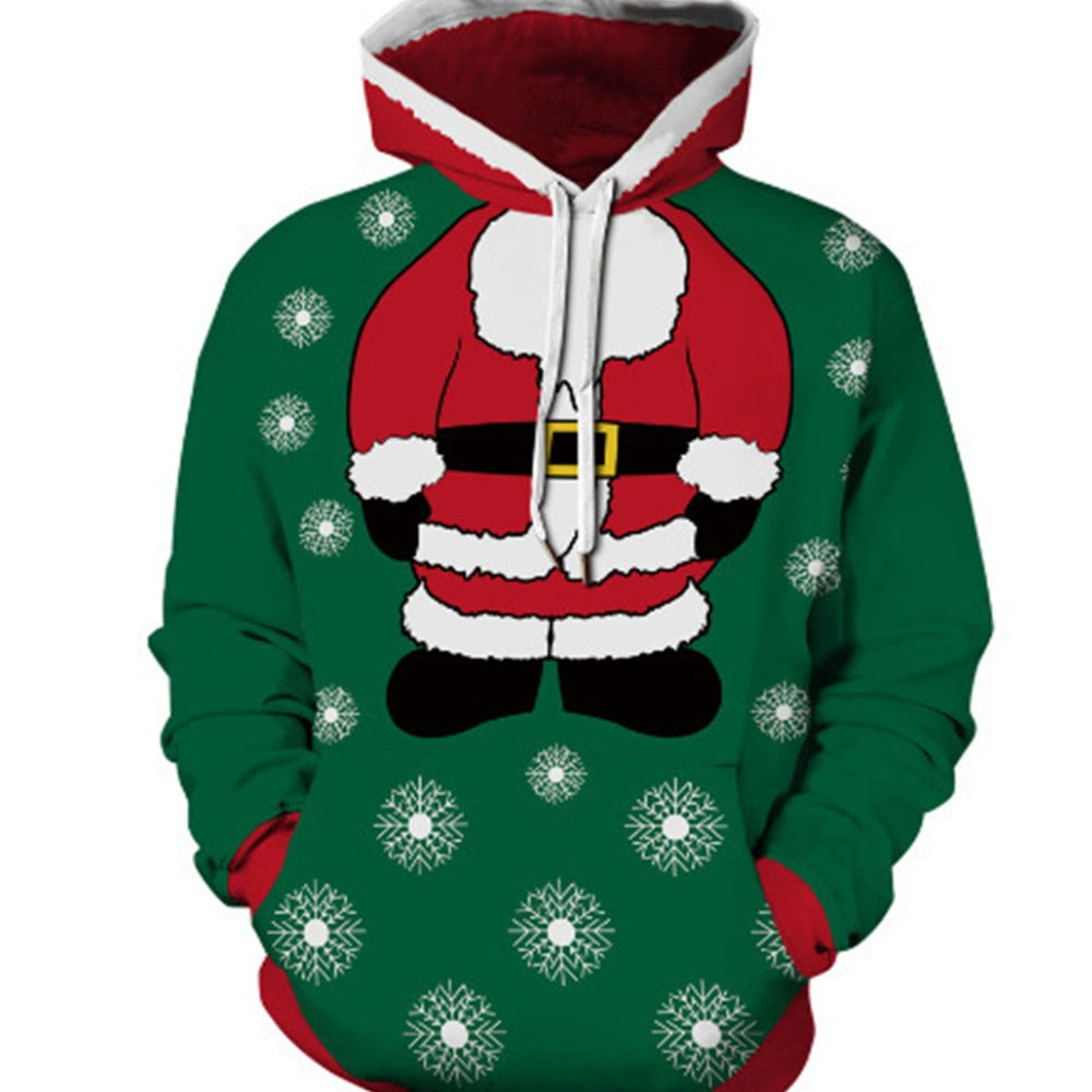 Christmas Mix 3D Printed Pullover Hoodie