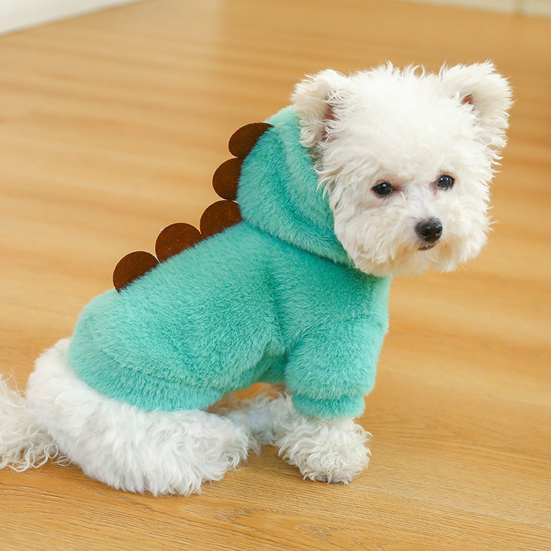 Soft and Warm Dino Hoodie