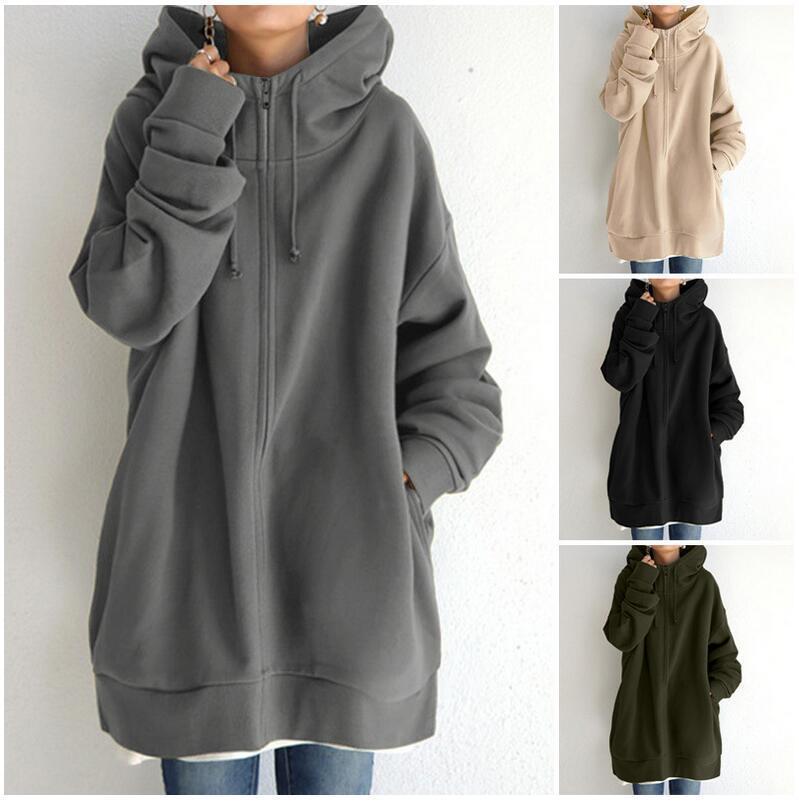 Fuzzy Full-Zip Hoodie