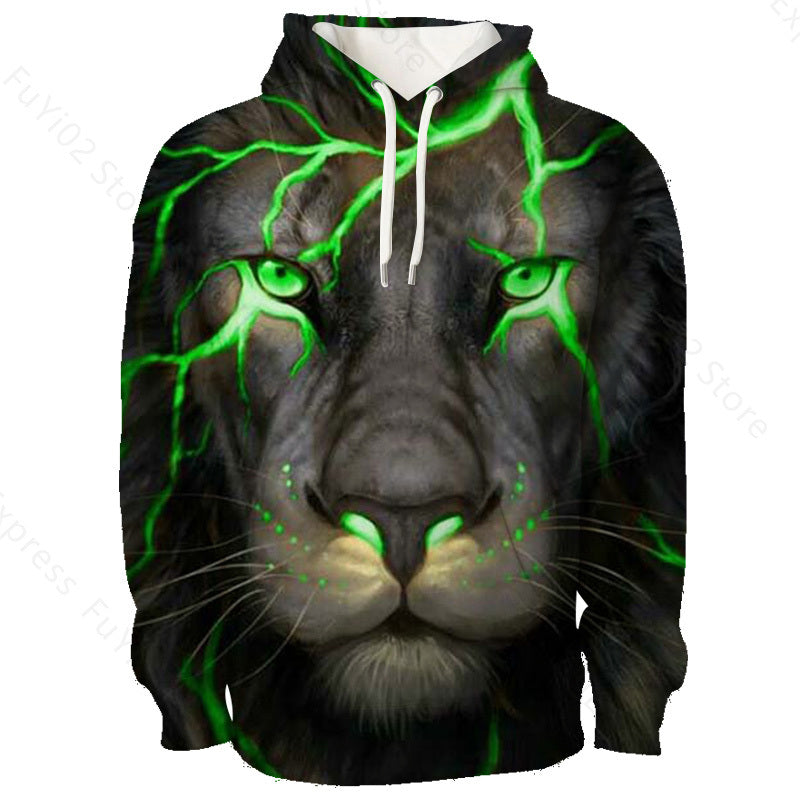 Animal Pattern Hoodies