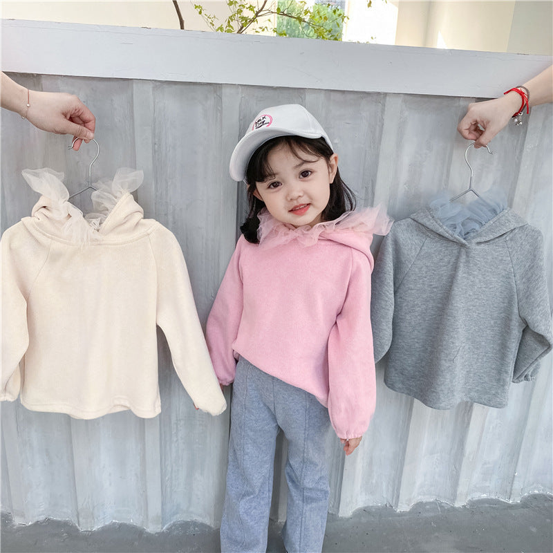 Chic Wind Mesh Hoodie