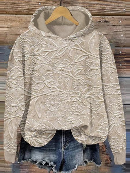 Digital Print Chic Hoodie