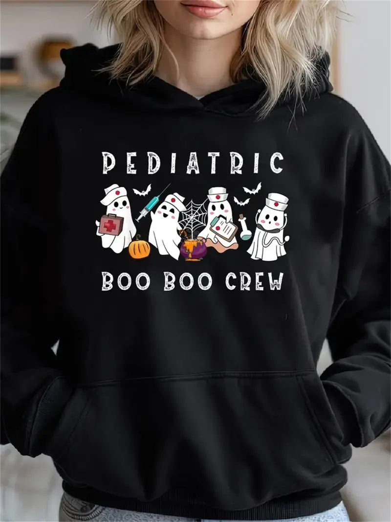 Pediatric Nurse Ghost Hoodie
