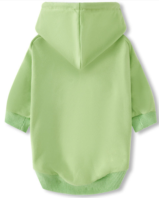 Solid Cotton Hoodie