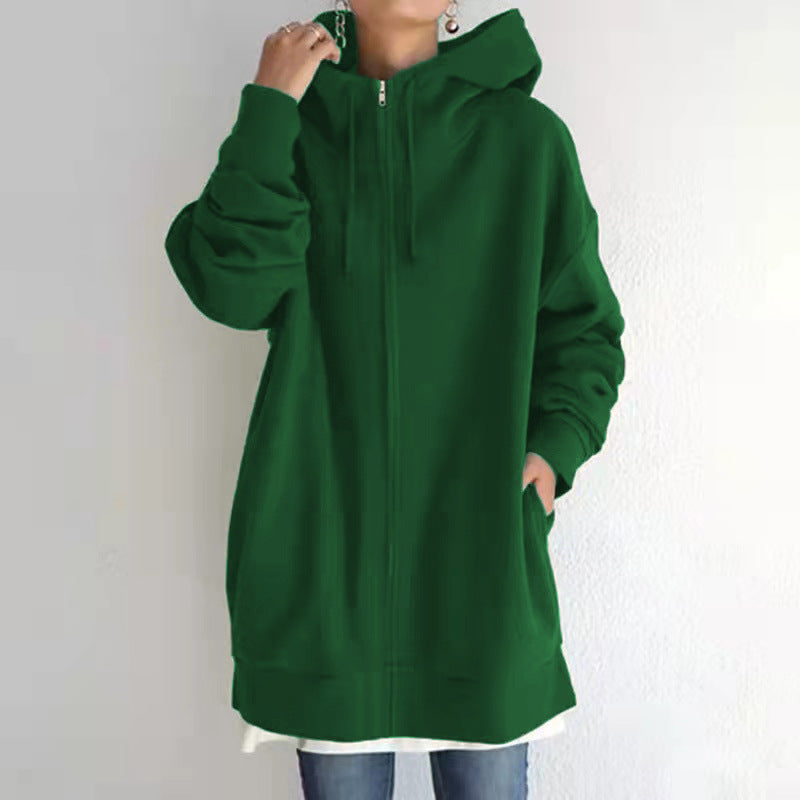 Fuzzy Full-Zip Hoodie