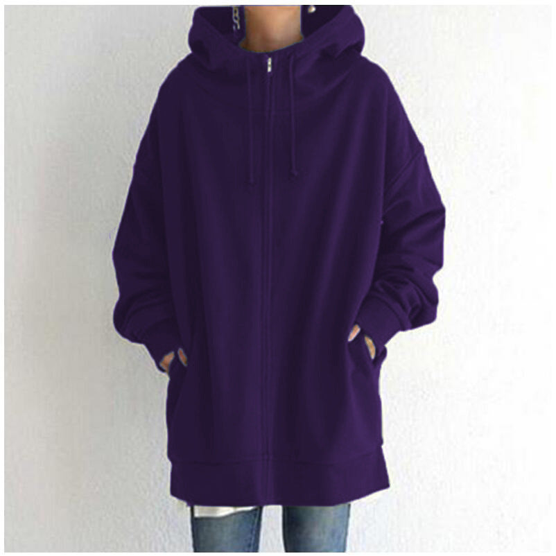 Fuzzy Full-Zip Hoodie