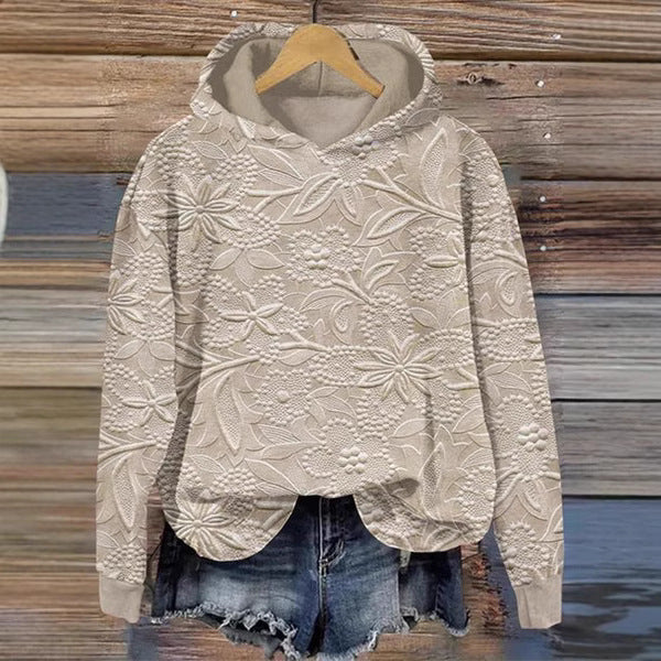 Digital Print Chic Hoodie
