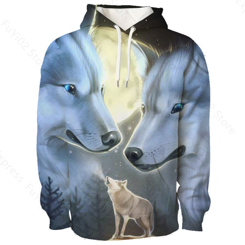 Animal Pattern Hoodies