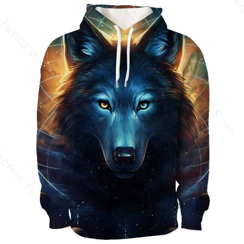 Animal Pattern Hoodies