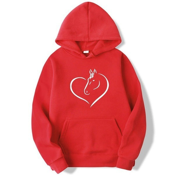 Horse Love versatile Hoodie