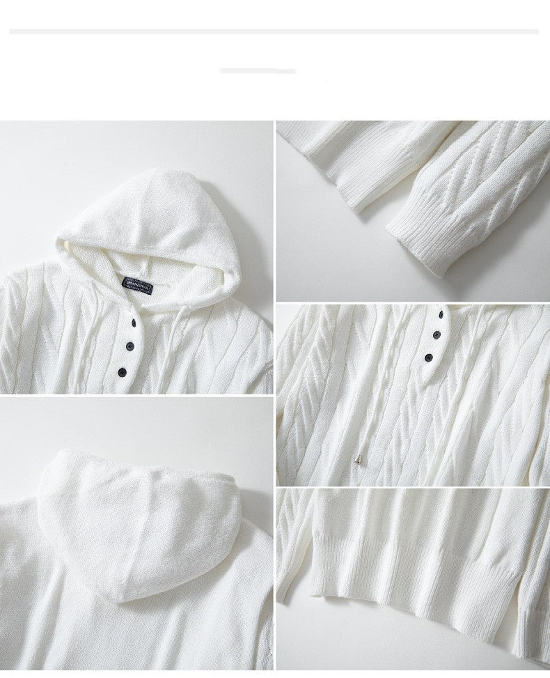 Pattern Pullover Hoodie