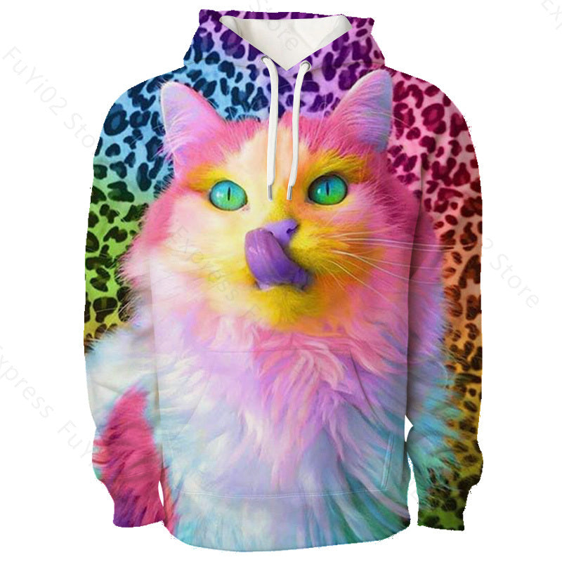 Animal Pattern Hoodies
