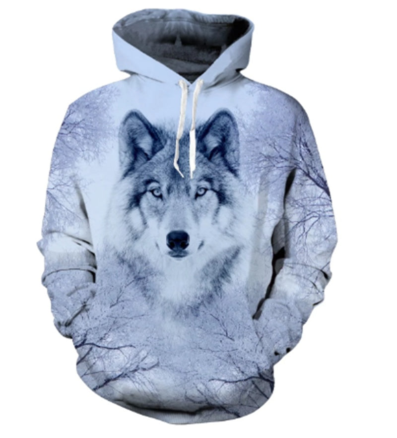 Snow Wolf Hoodie
