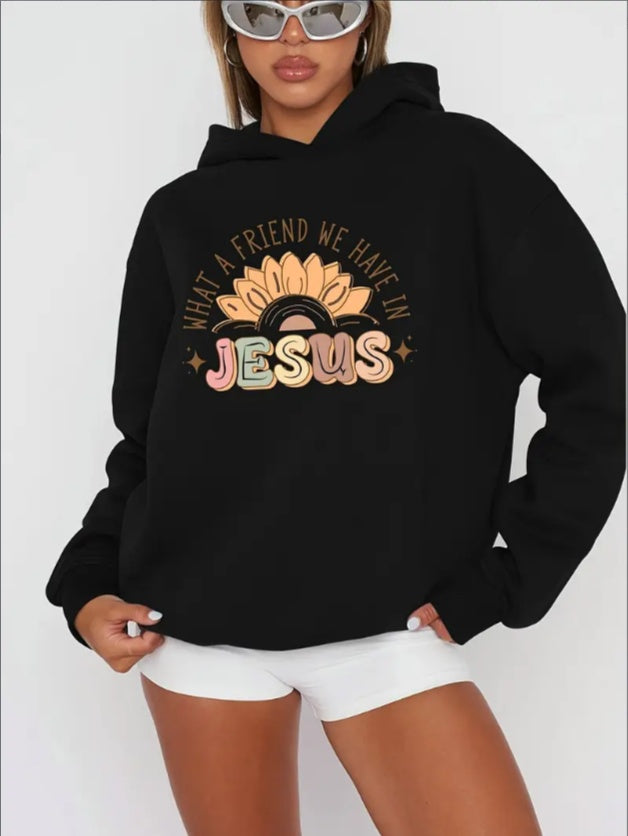 Inspirational Jesus Hoodie