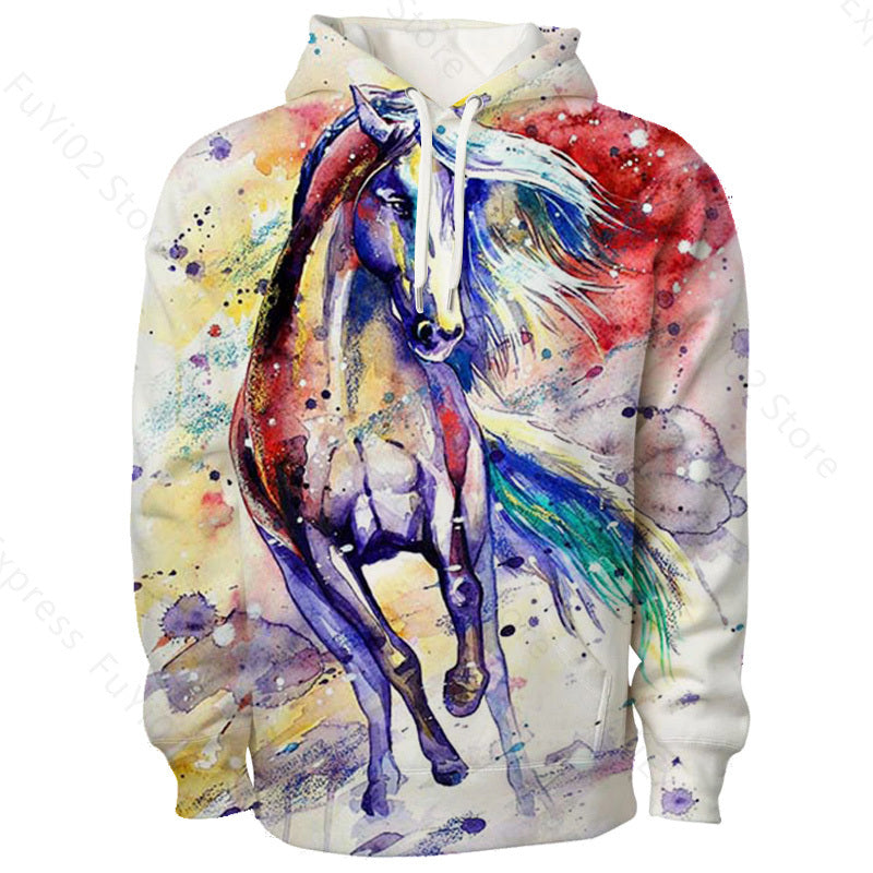 Animal Pattern Hoodies