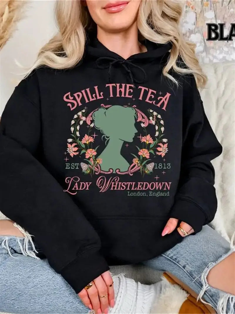 Spill The Tea Bridgerton Hoodie
