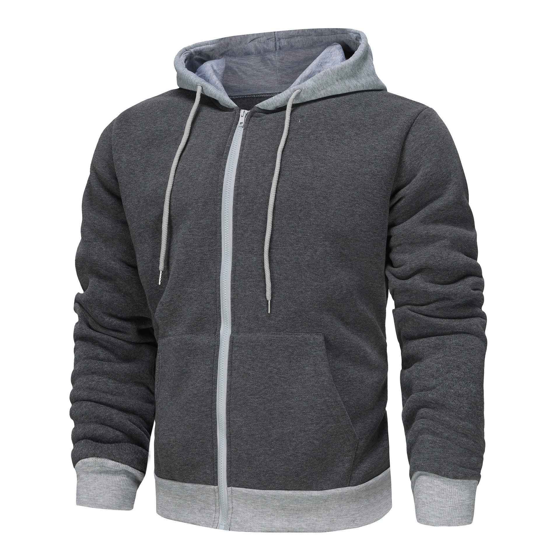 Sporty Outerwear Hoodie