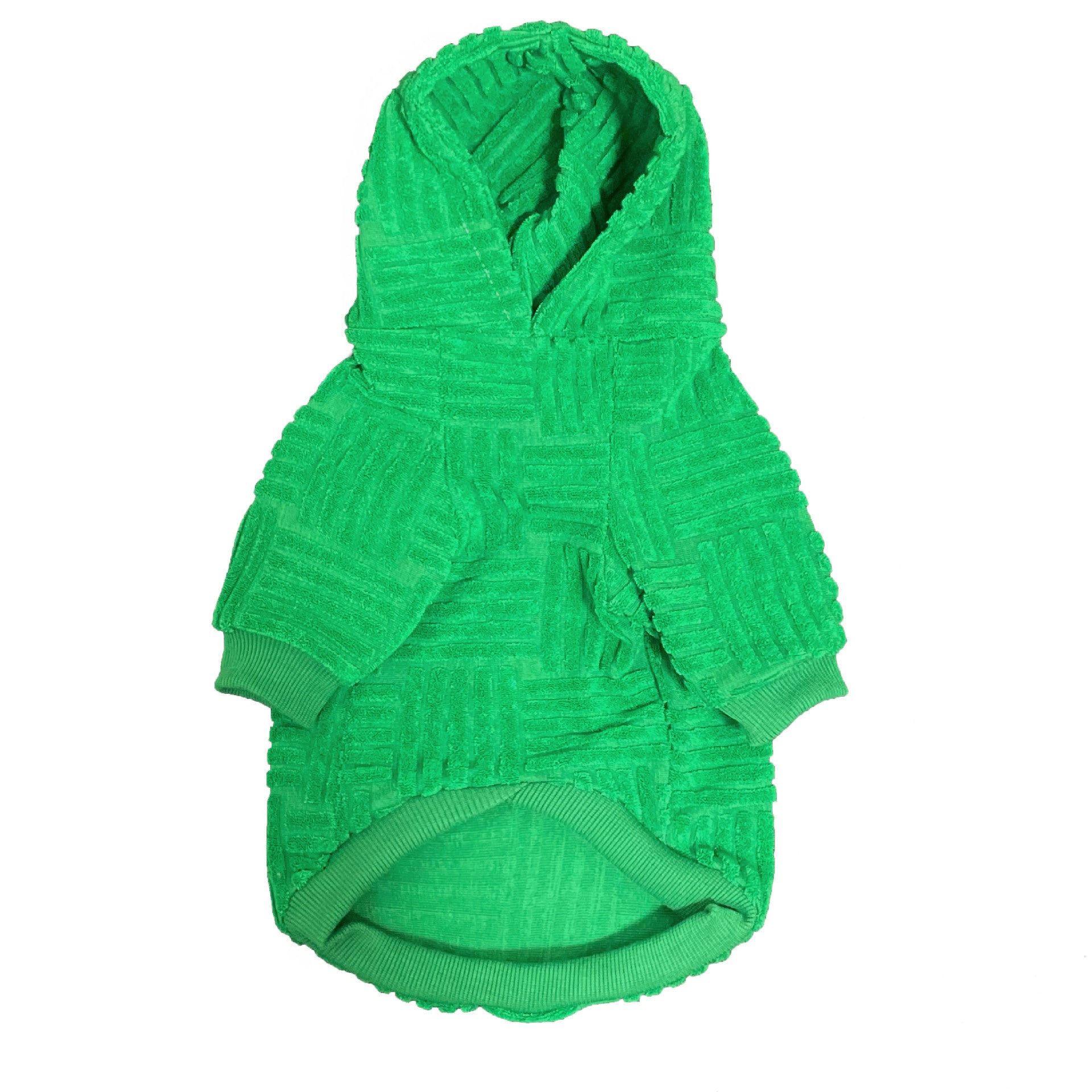 Green Terry Sweater Hoodie