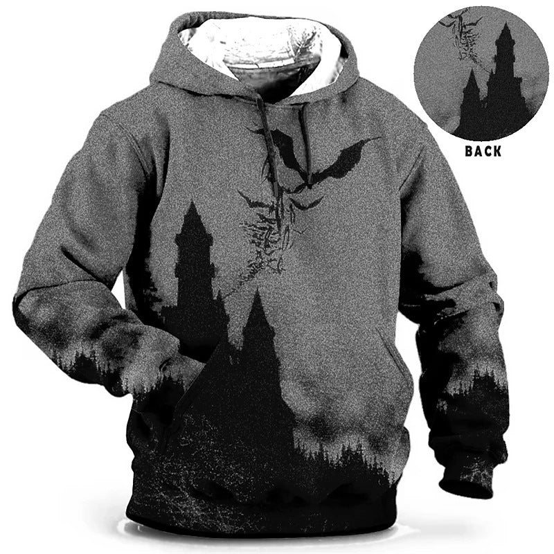 Halloween 3D Printed Pumpkin Hoodie