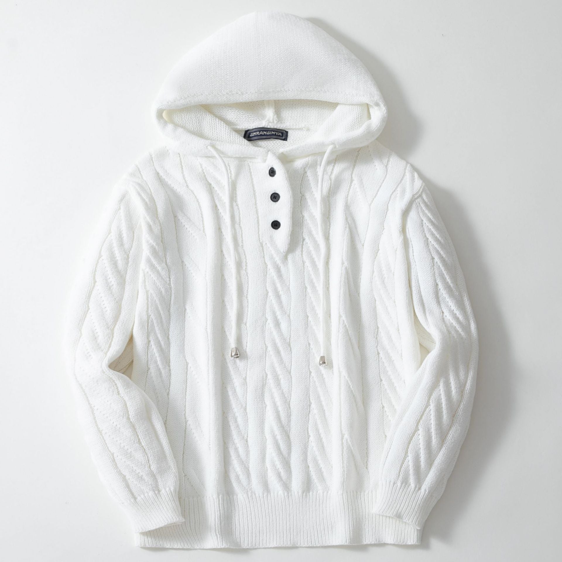 Pattern Pullover Hoodie