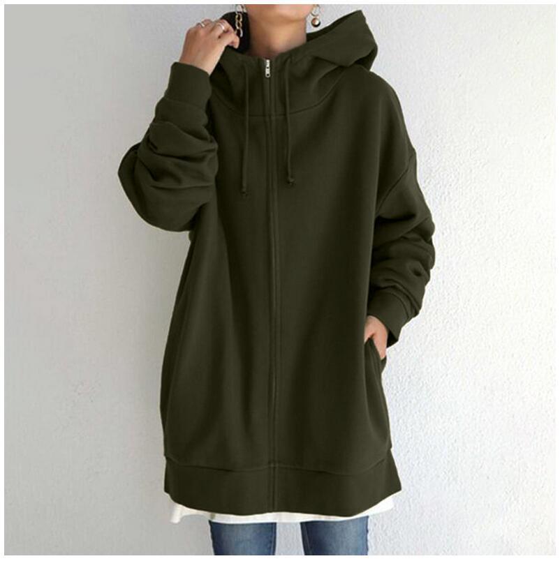 Fuzzy Full-Zip Hoodie