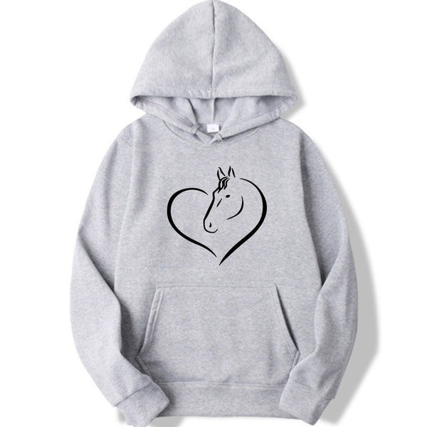 Horse Love versatile Hoodie