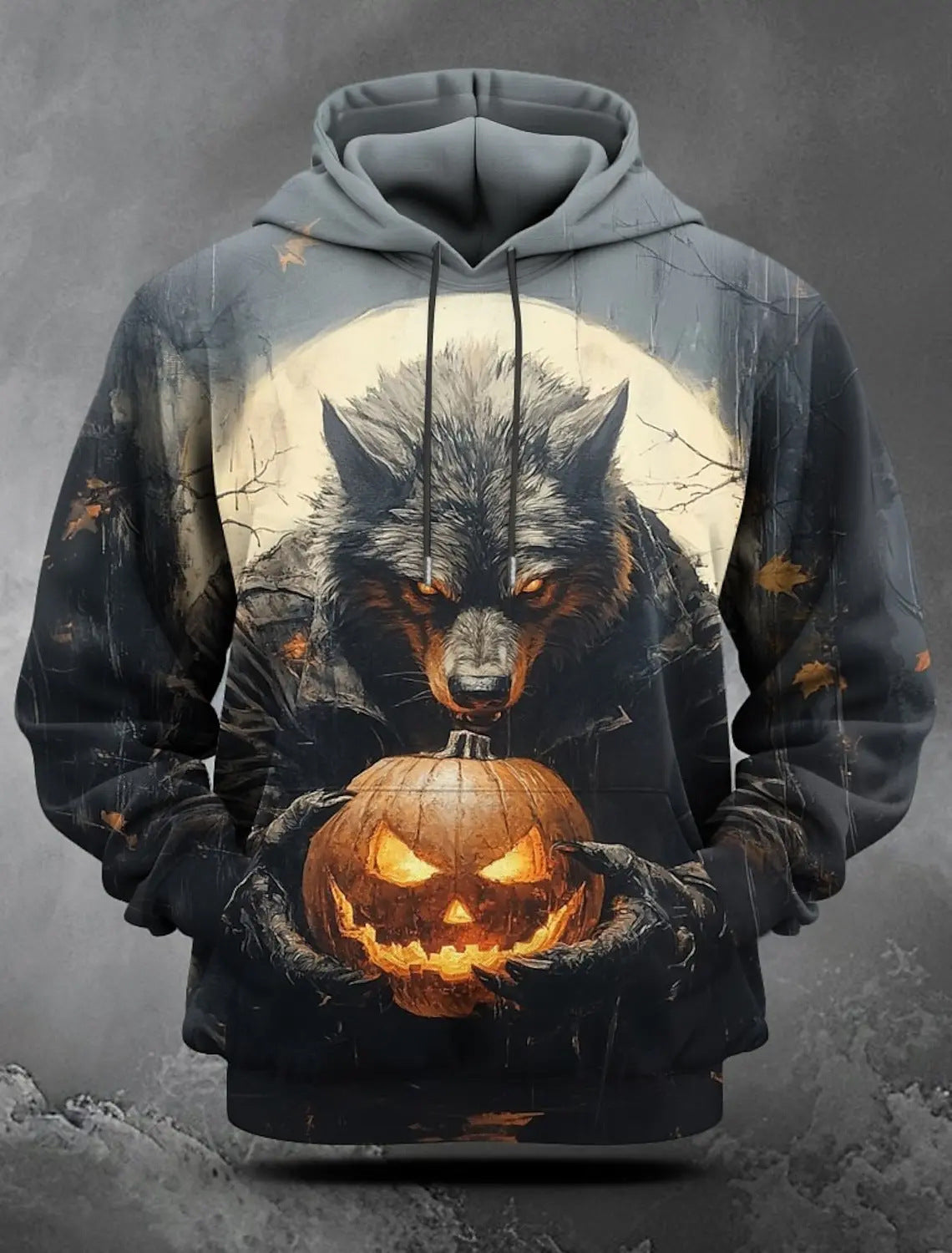Horror Pumpkin Head 3D Hoodie