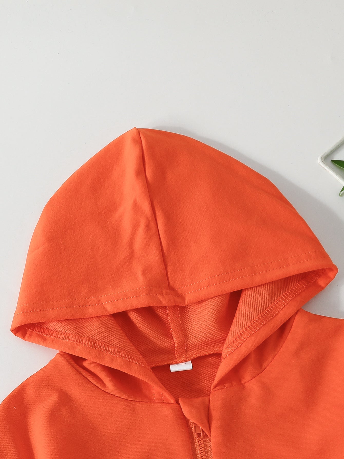 Candy-colored Half Zip Hoodie