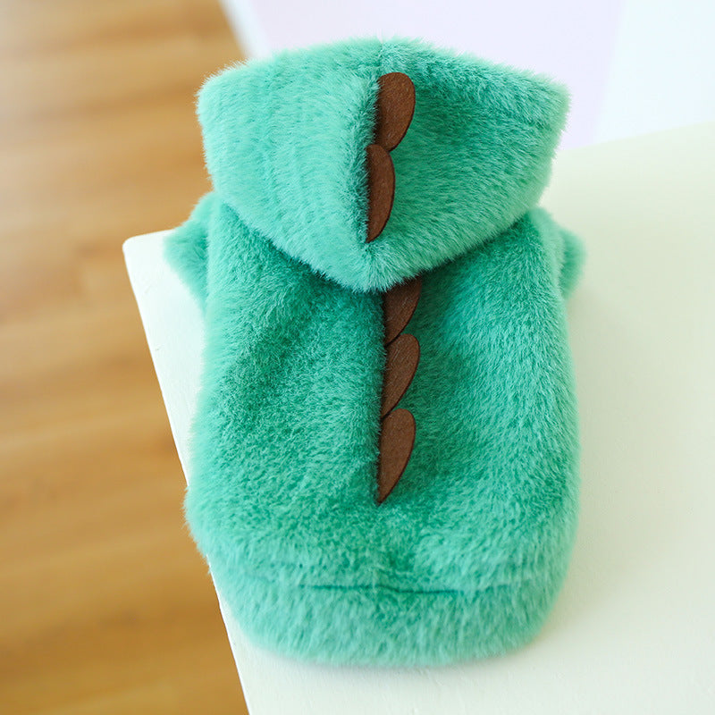Soft and Warm Dino Hoodie