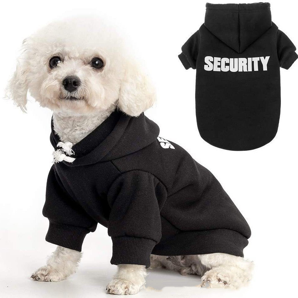 Fleece-lined Security Hoodie
