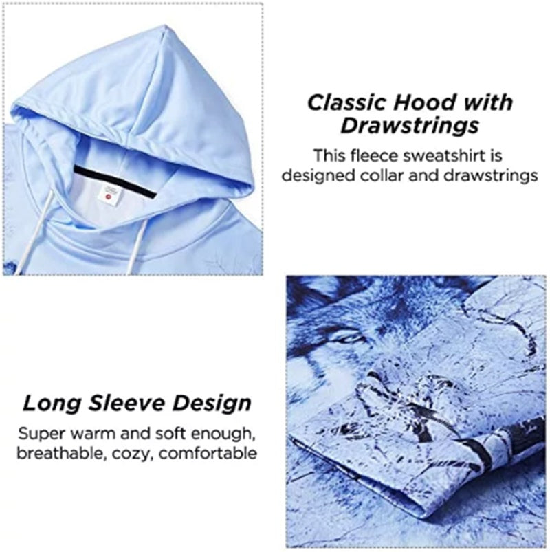 Snow Wolf Hoodie