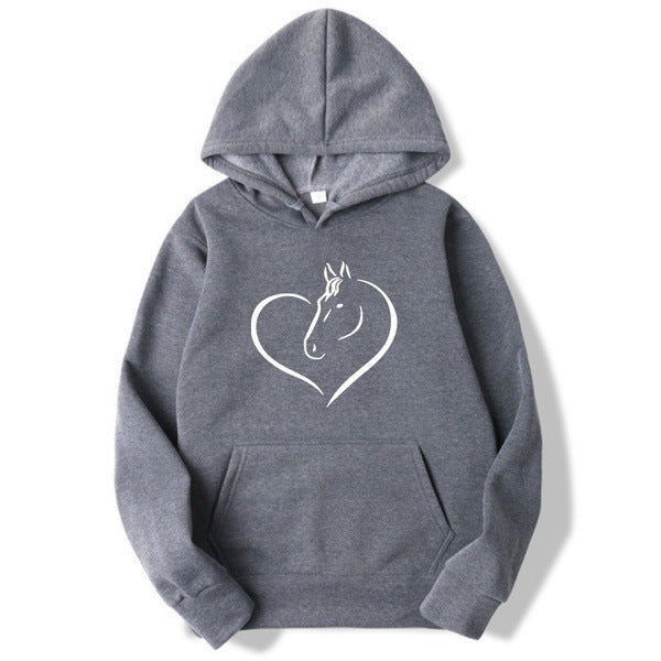 Horse Love versatile Hoodie
